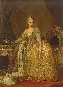 Lorens Pasch the Younger Sophia Magdalene of Brandenburg Kulmbach painting